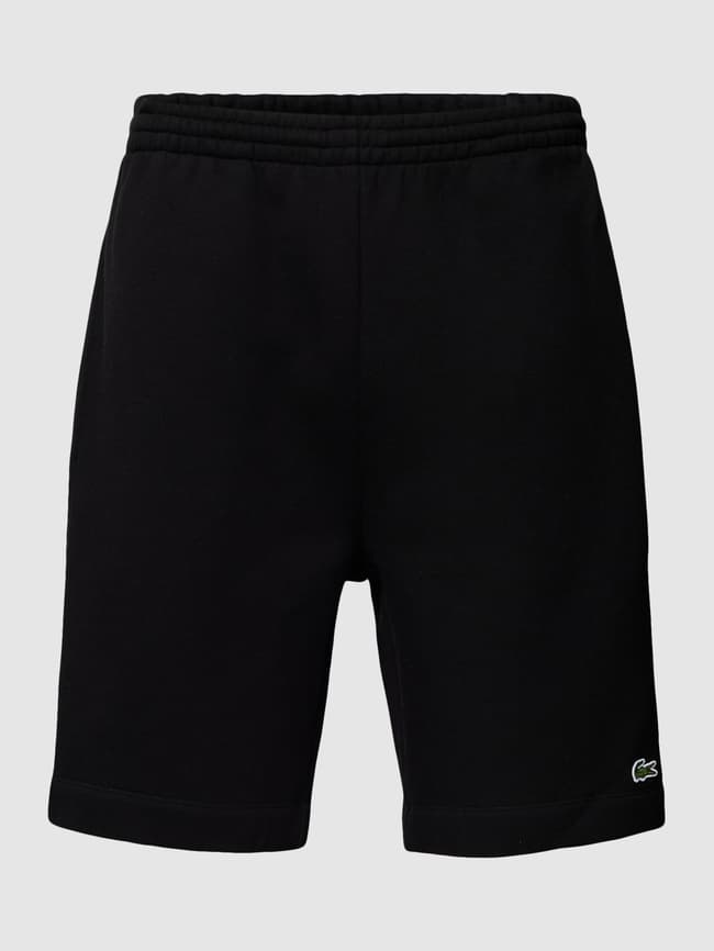 Lacoste Regular Fit Shorts mit elastischem Bund (black) online kaufen
