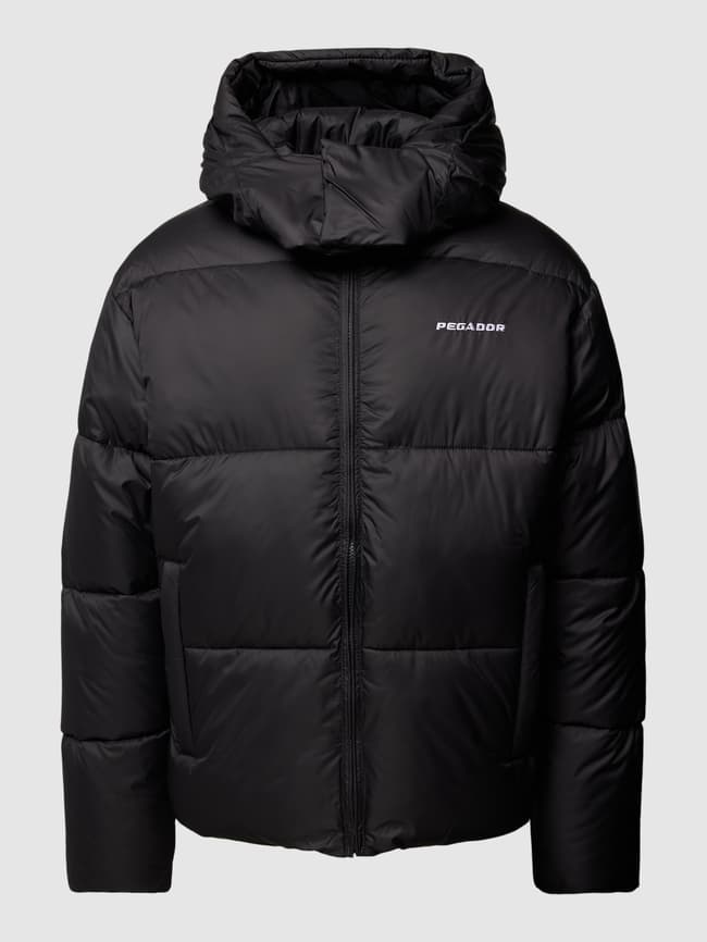 Pegador Steppjacke mit Kapuze Modell 'MARGO' (black) online