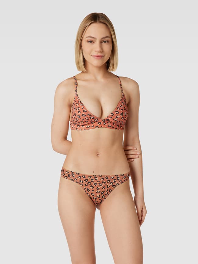 Billabong Bikini Oberteil mit Allover Muster orange online kaufen