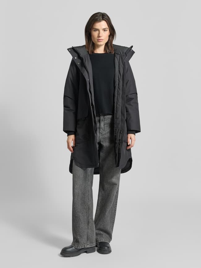 Didriksons Parka met capuchon en klepzakken, model 'AIKO' in