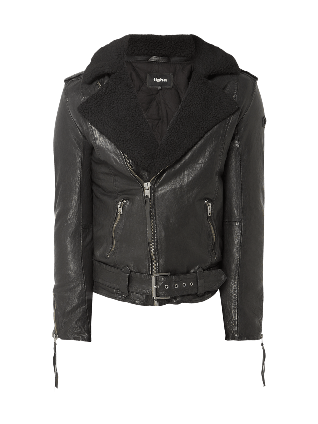 Tigha Alexandra Tigha Biker Jacke Tigha Leather Jacket Tigha Jacke