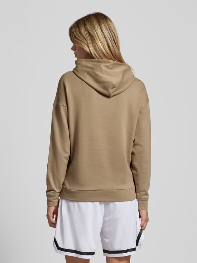 Puma Oversized Hoodie mit Label-Stitching (sand) online kaufen
