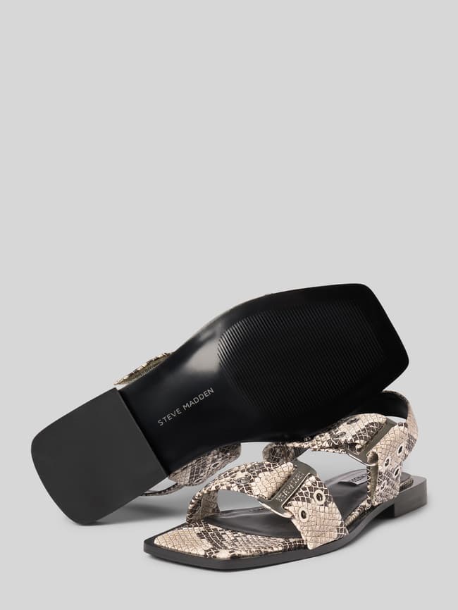 Saria Snakeskin Sandals Steve Madden Steve Madden Sandalen Mit - Main Image