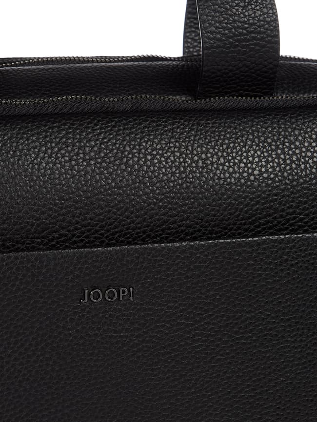 JOOP! Collection Laptoptasche aus Leder (black) online kaufen
