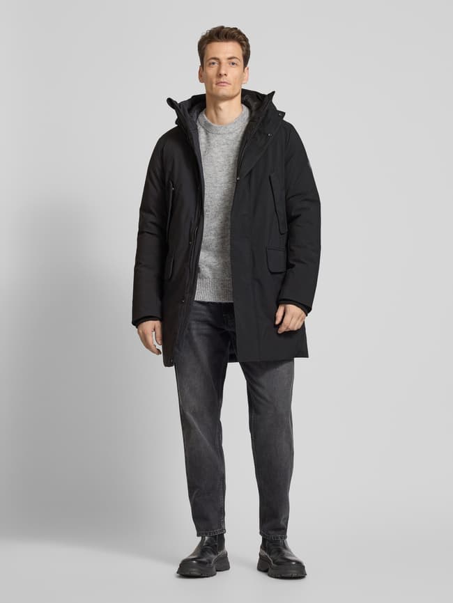 Parka Black Save The Duck Arctic Jacket Wilson Save The Duck Parka