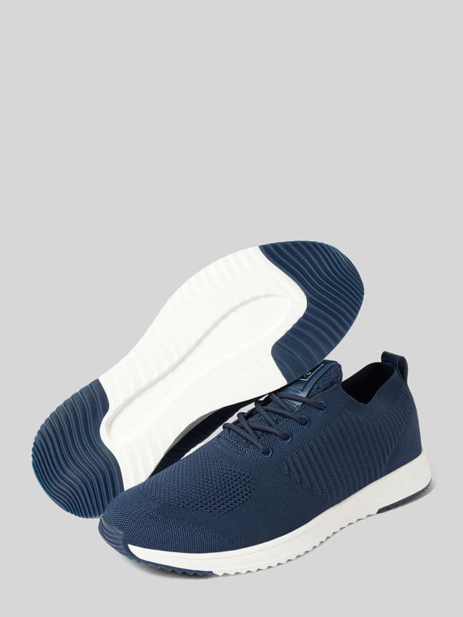 Marc O'Polo Sneaker mit Strukturmuster Modell 'Jasper' (marine