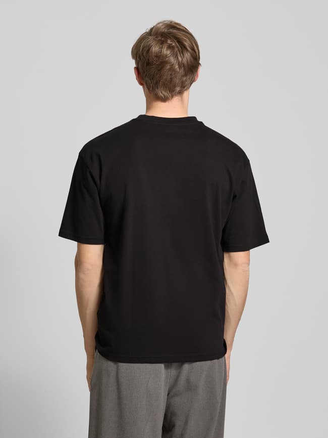 Kup online REVIEW T-shirt z nadrukiem z logo (czarny)