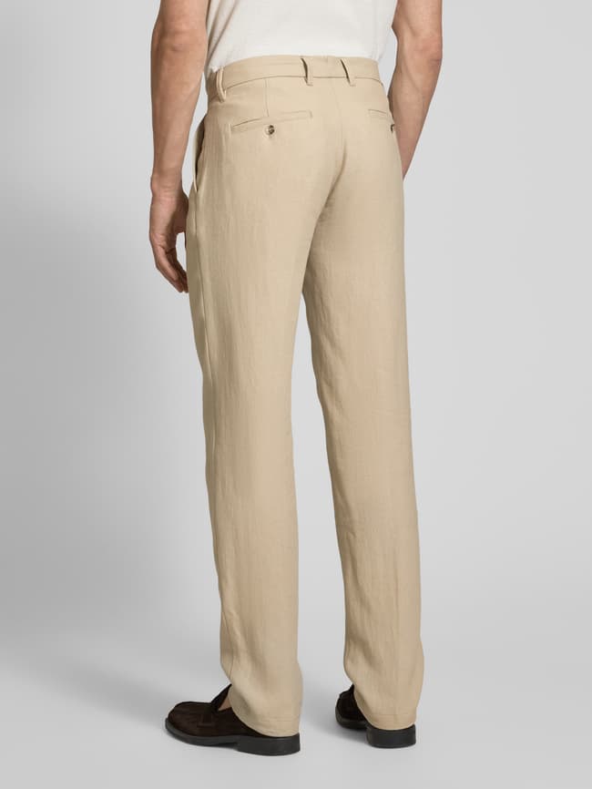 Marco Polo Linnen Broek Marc O'Polo Regular Fit Broek Van Een Mix