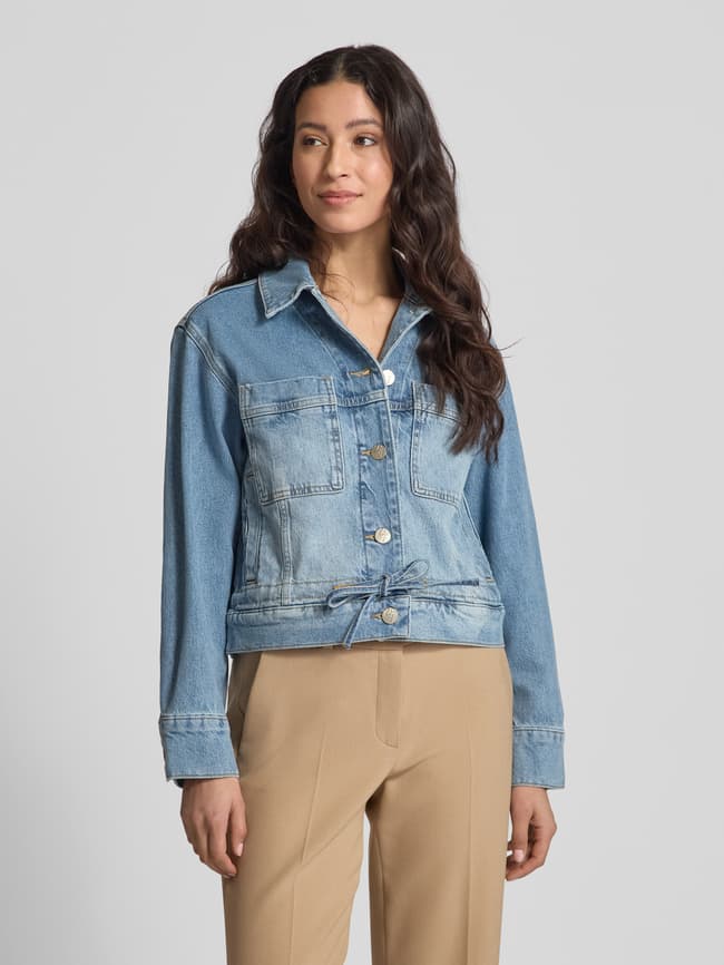 OPUS Jeansjacke mit aufgesetzten Brusttaschen Modell 'Hemely