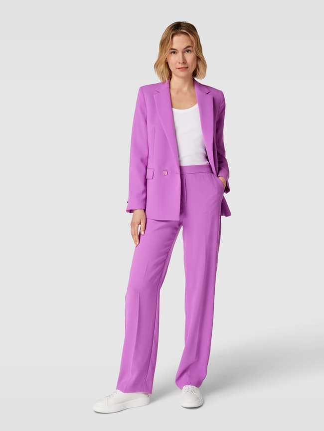Mango Blazer mit Reverskragen Modell 'IGUANA' (lila) online kaufen