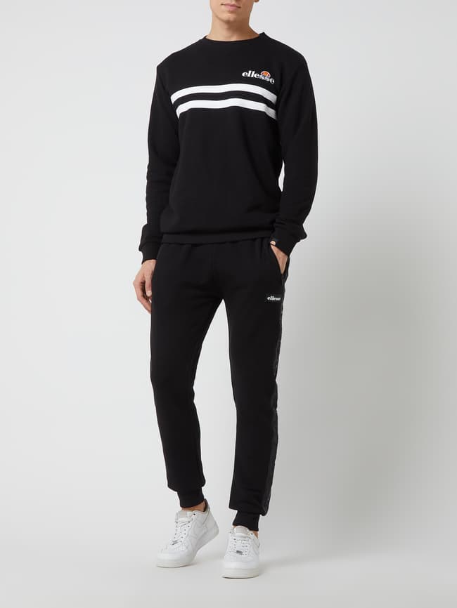 Ellesse Sweatshirt mit Logo Modell 'Bellucci' (schwarz) online kaufen