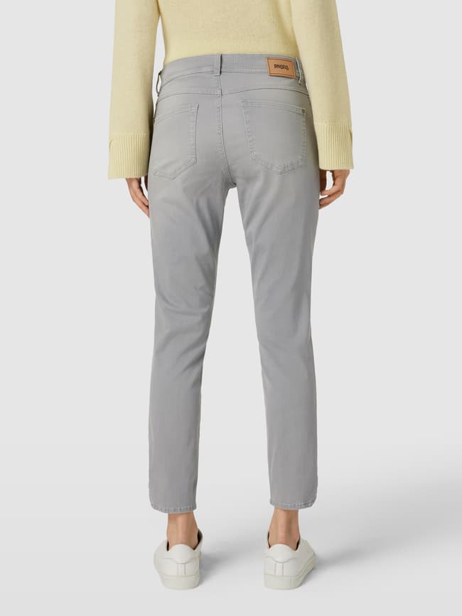 Angels Slim Fit Jeans mit Knopfverschluss (hellgrau) online kaufen 