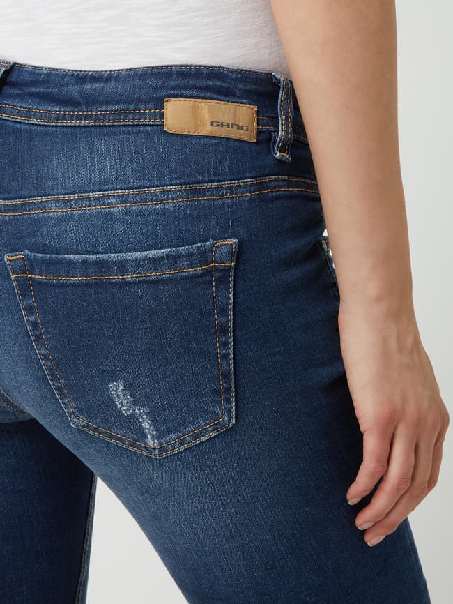 Steingrube Mode | GANG Faye Skinny Fit Jeans – Midblue Vintage