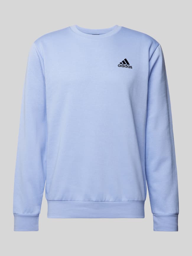 ADIDAS SPORTSWEAR Sweatshirt mit gerippten Abschlussen hellblau online kaufen