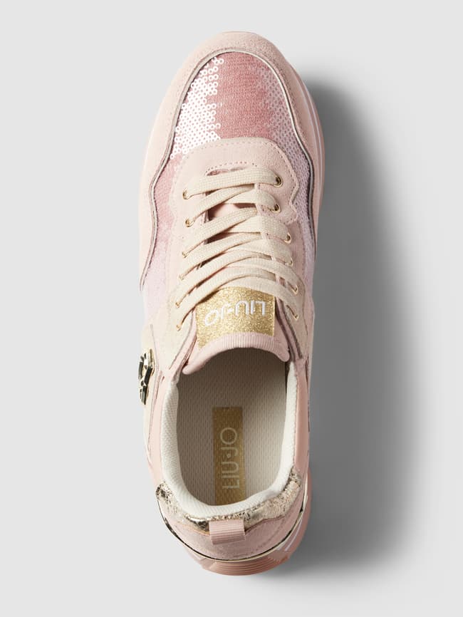 Liu Jo Plateau-Sneaker mit Logo-Applikation Modell 