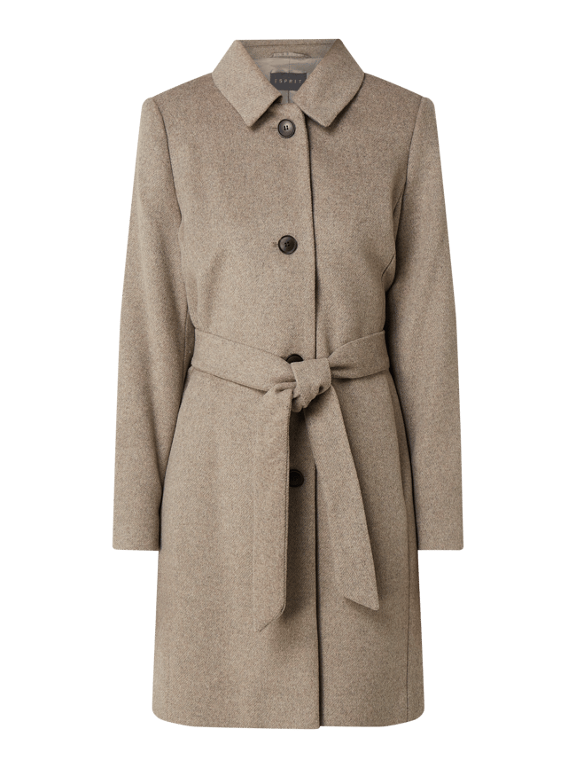 Kurzmantel Esprit Blazer Mantel Mäntel Esprit Kurzmantel Blau - Main Image