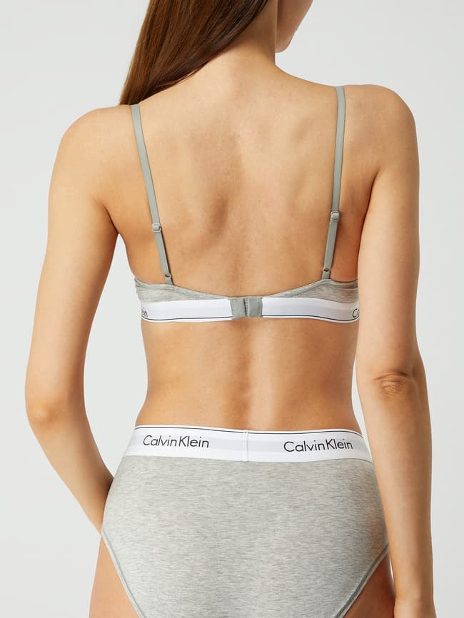 Calvin Klein Underwear Bügel-BH mit Stretch-Anteil (hellgrau