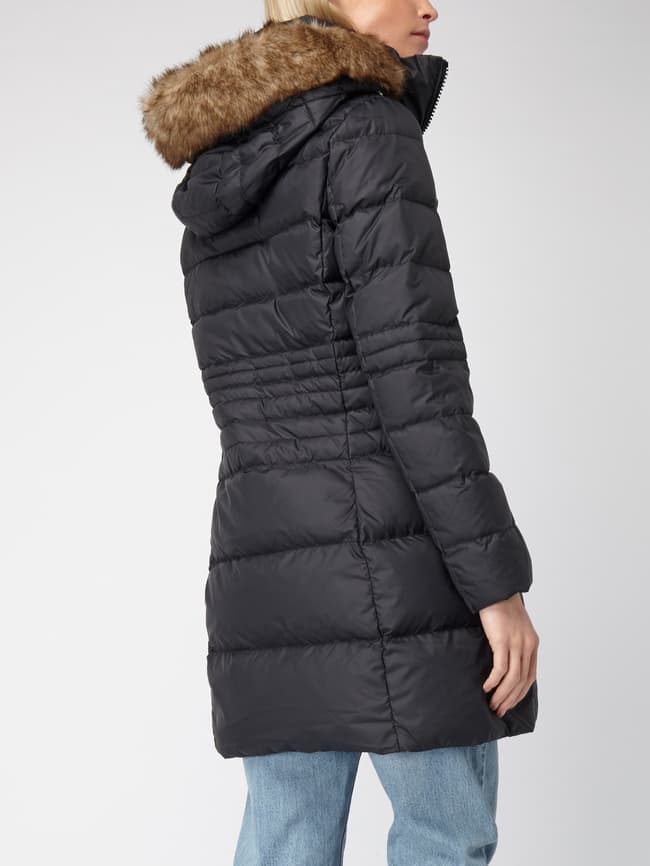 Tommy Hilfiger Daunenmantel mit abnehmbarer Kapuze (black) online  
