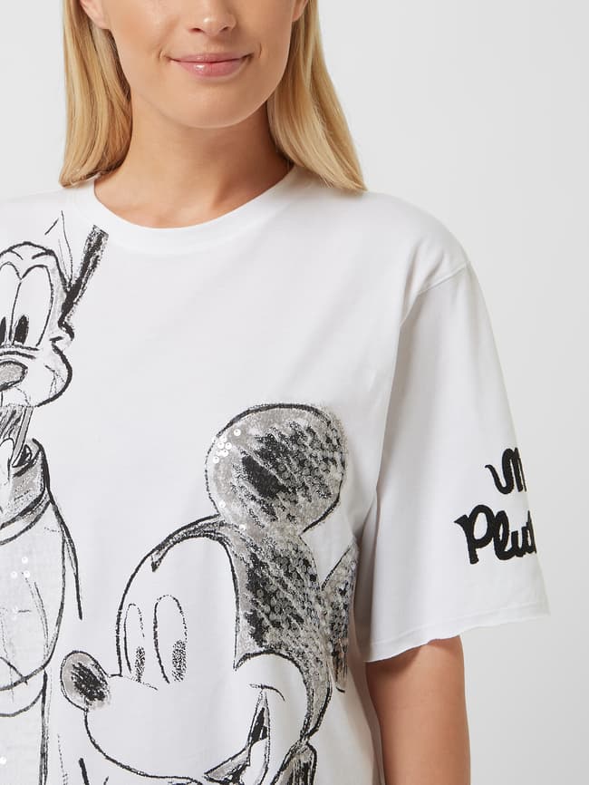 Frogbox T-Shirt mit 'Mickey Mouse©'-Print (weiss) online kaufen