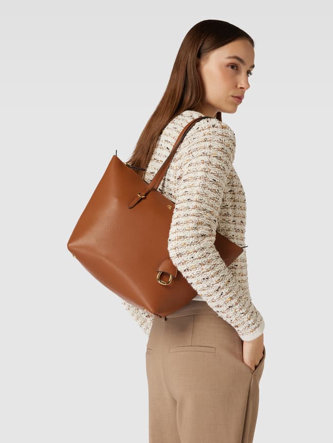 HOT Tote Bag Ralph Lauren Tasche Braun Leder Lauren Ralph