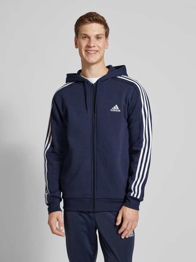 ADIDAS SPORTSWEAR Sweatjacke mit Label Stitching dunkelblau online kaufen