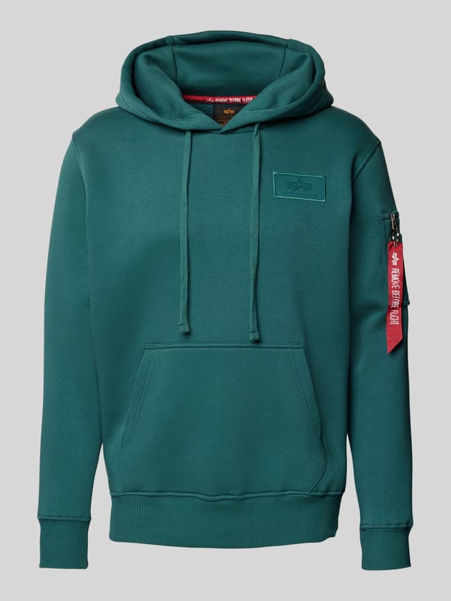 Alpha industries patch hoodie online