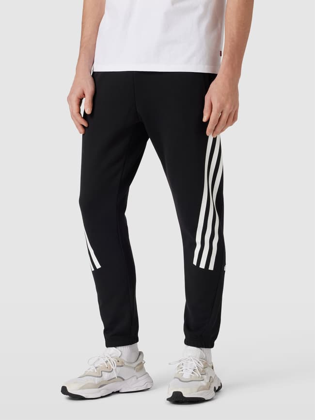 ADIDAS SPORTSWEAR Jogpants mit Kontraststreifen und elastischem Bund black online kaufen