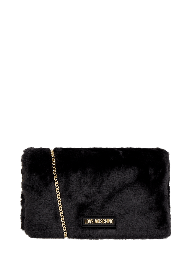 Love Moschino Crossbody Bag aus Kunstfell black online kaufen