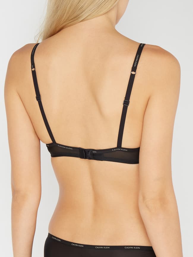 Calvin Klein Underwear Triangel-BH mit leichten Cups (schwarz) online kaufen