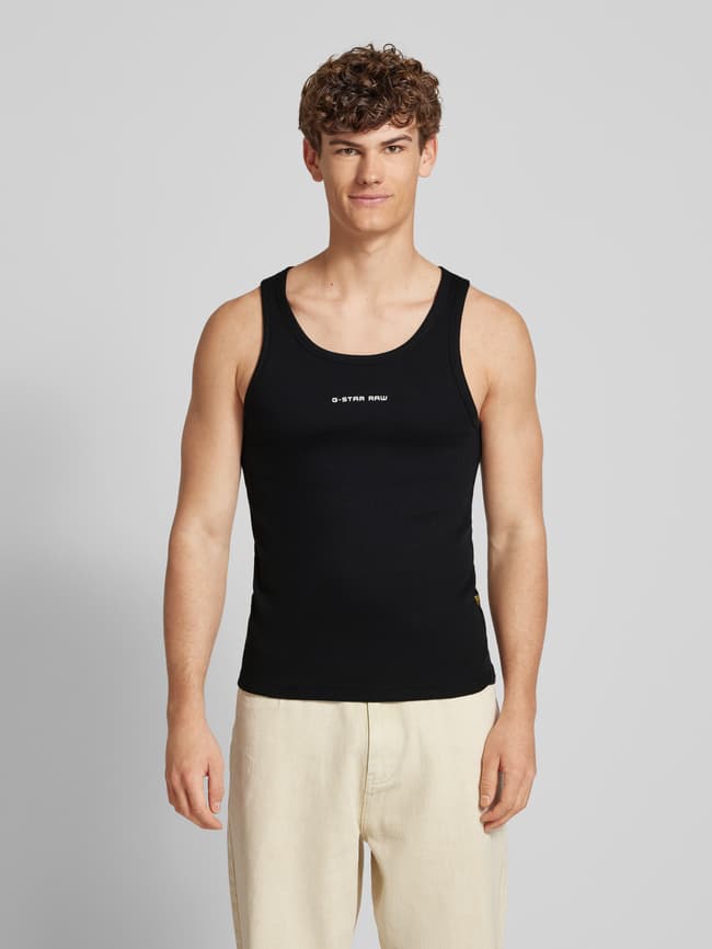 G-STAR RAW Damen Tanktop – Cropped, Ultra Slim Fit Mit Print