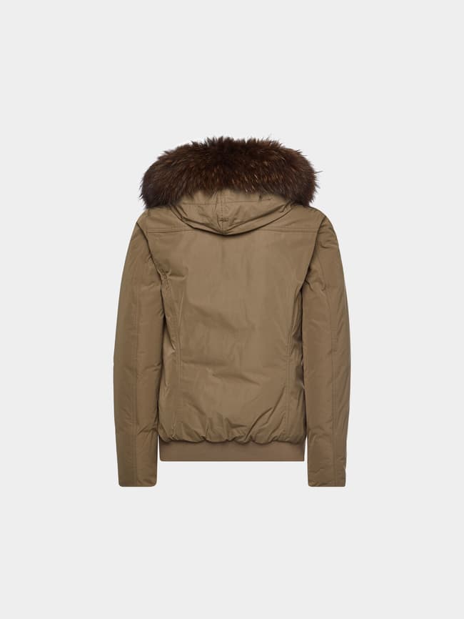 Fuchs Pelz Kapuze Kragen Real Pelzragen für Canada goose Jacke Parka  Fellkragen