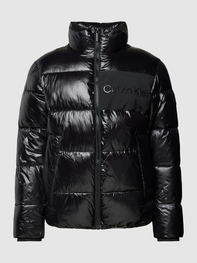CK Calvin Klein Steppjacke mit Label-Print (black) online kaufen