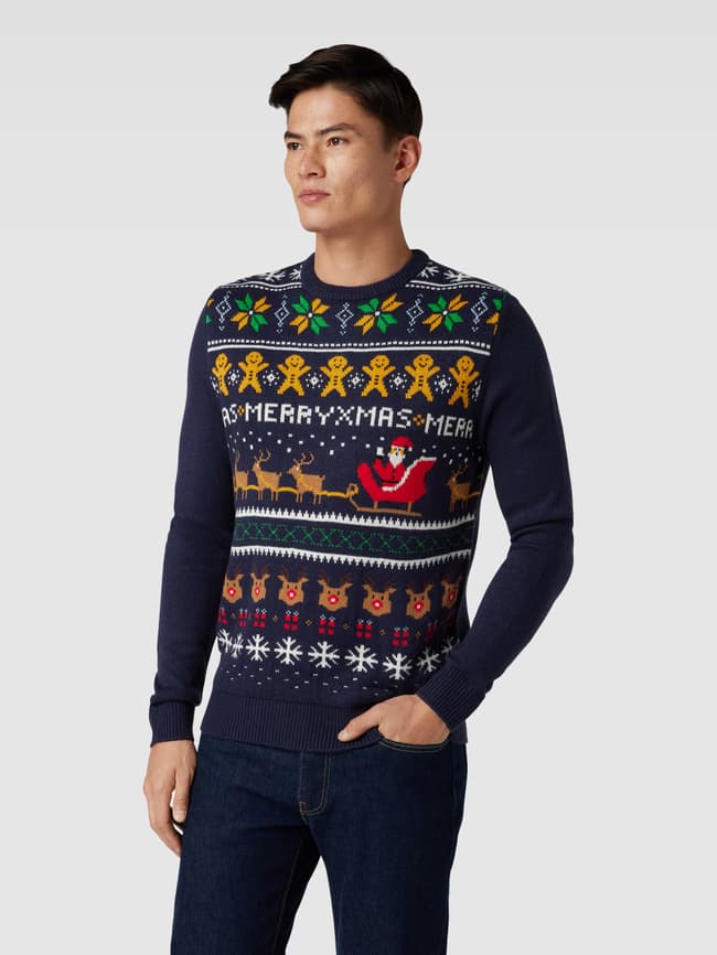 Montego Peek Und Cloppenburg Pullover Weihnachtspullover Herren