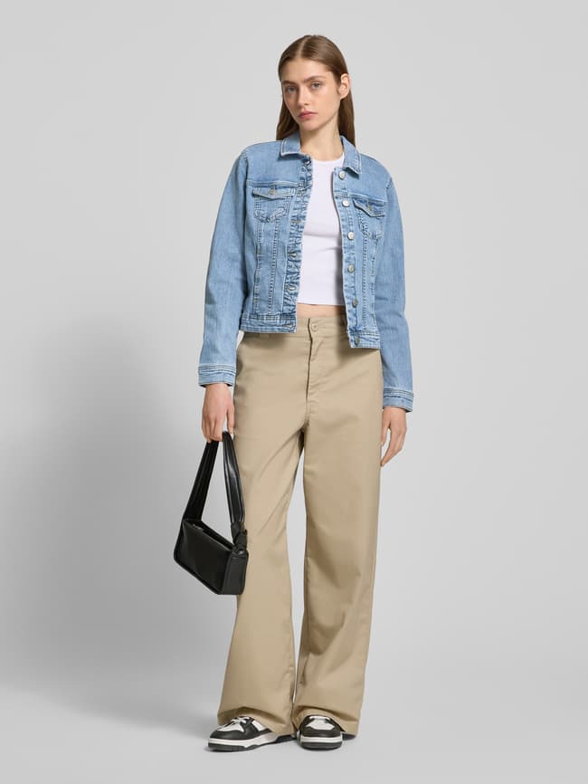 Only Regular Fit Jeansjacke mit Baumwoll-Anteil Modell 'WONDER - Main Image