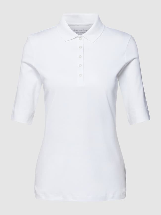 Christian Berg Woman Poloshirt mit 1/2 Arm (weiss) online kaufen