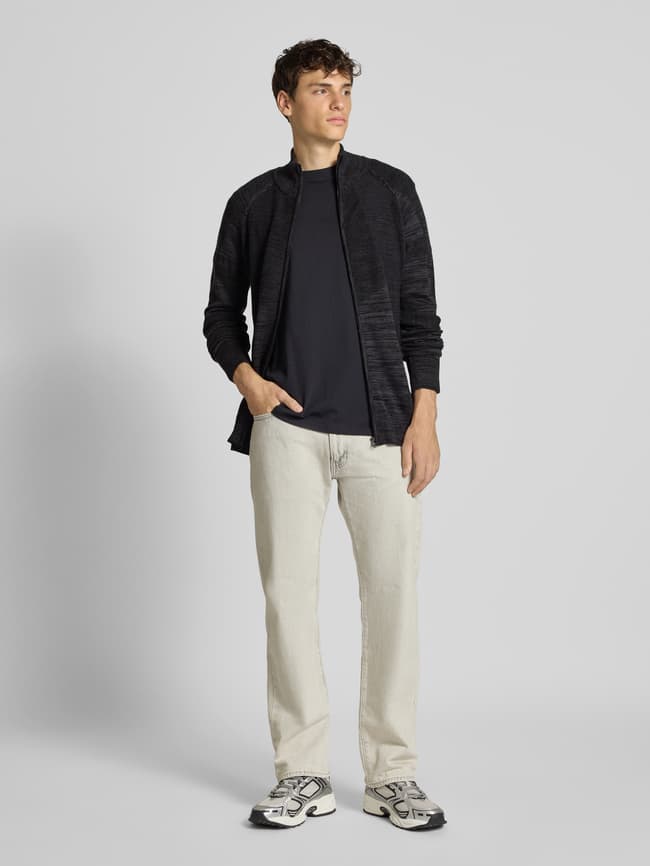 G-Star Raw Strickjacke mit Stehkragen (black) online kaufen