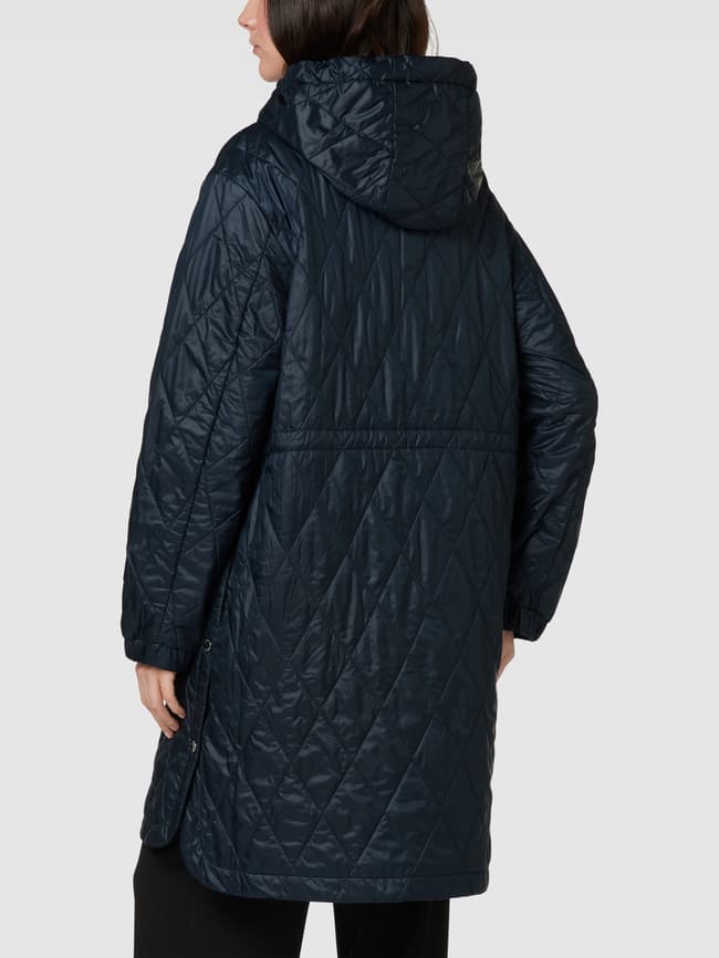 Gerry Weber Edition Steppmantel mit Seitenschlitzen (dunkelblau