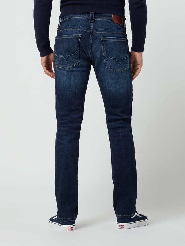 Pepe Jeans biustonosz granatowo-biały w paski XS 13689859115 
