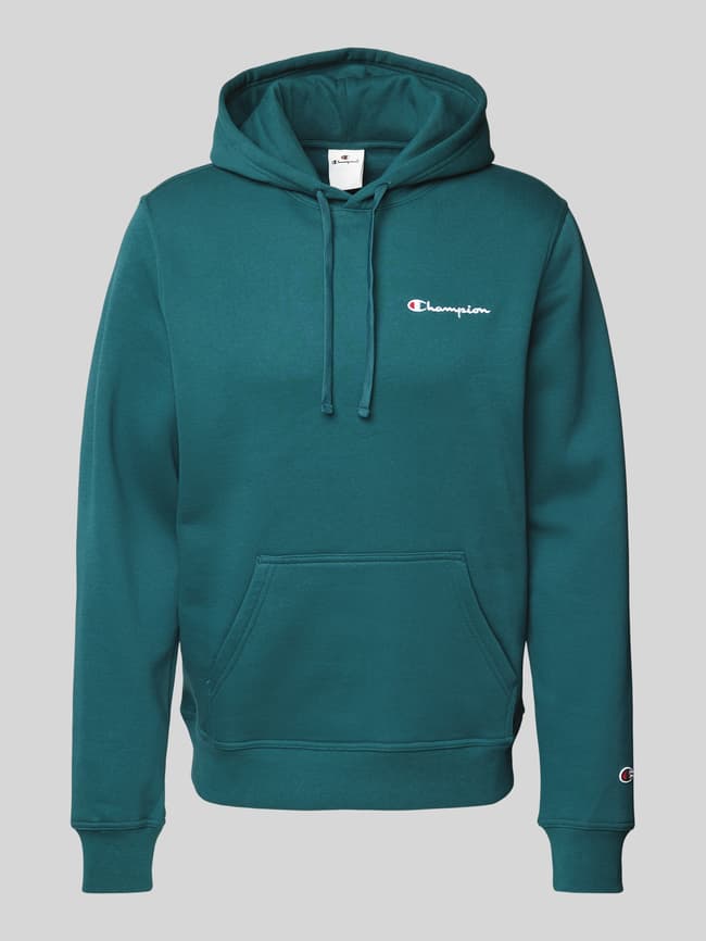 CHAMPION Hoodie mit Label-Stitching (dunkelgruen) online kaufen