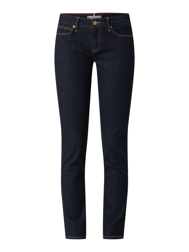 Tommy Hilfiger Slim Straight Fit Jeans aus Organic Cotton 