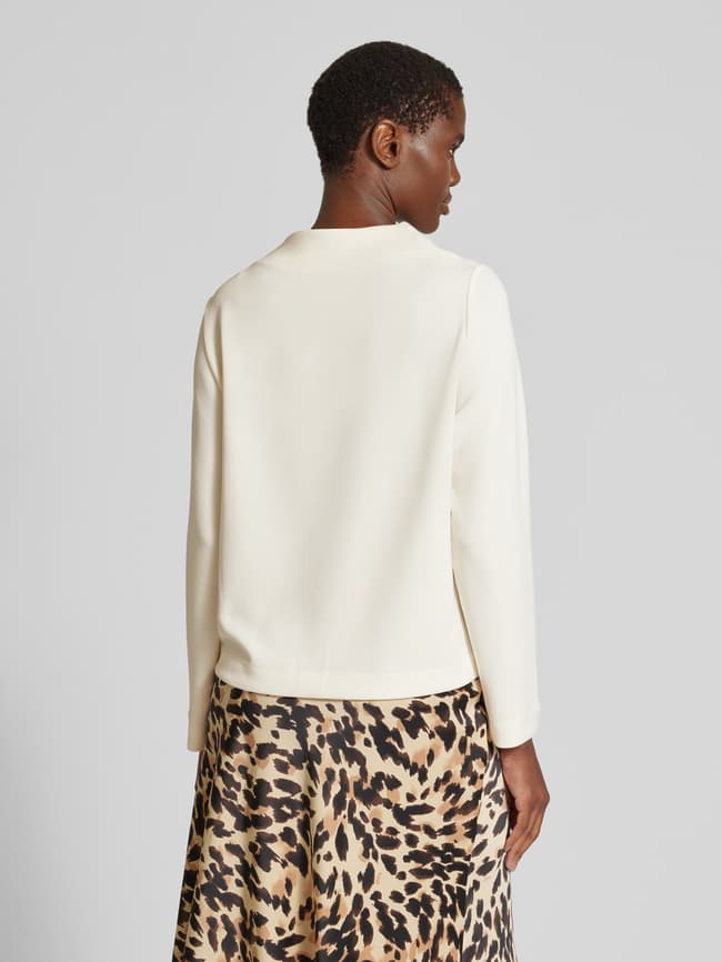 Only Strickpullover Damen Pullover Mit Wasserfallkragen BLACK