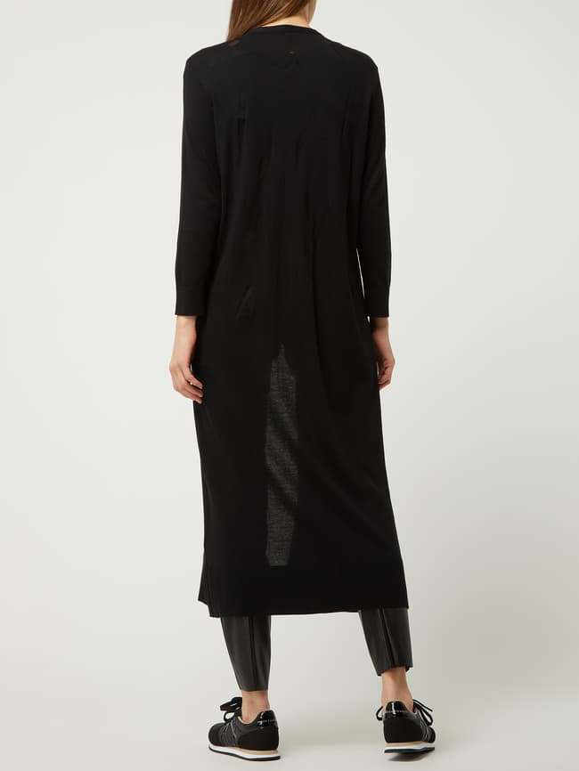ARMANI EXCHANGE Longcardigan aus Baumwollmischung (black) online 