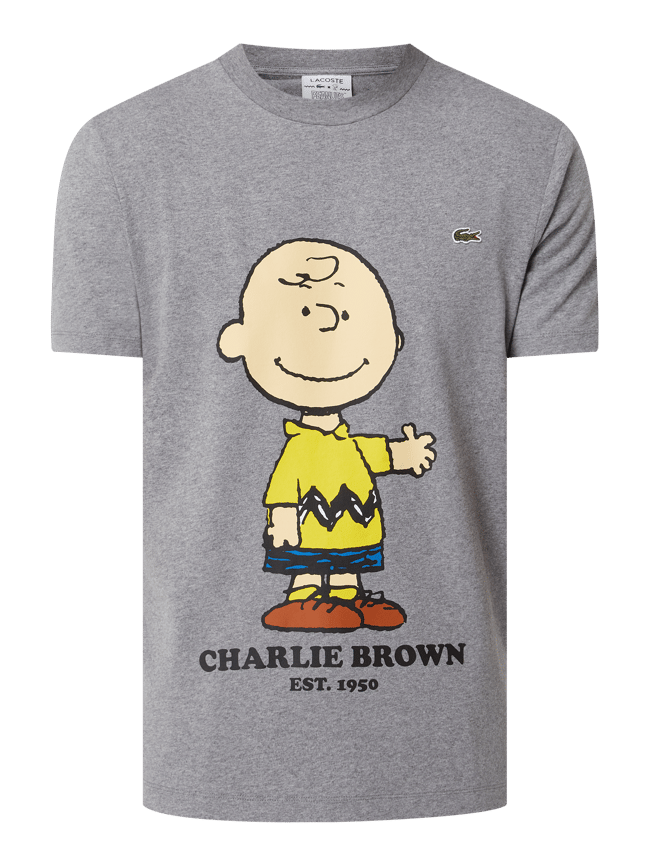 Lacoste Lacoste x Peanuts ® T-Shirt aus Baumwolle (anthrazit  