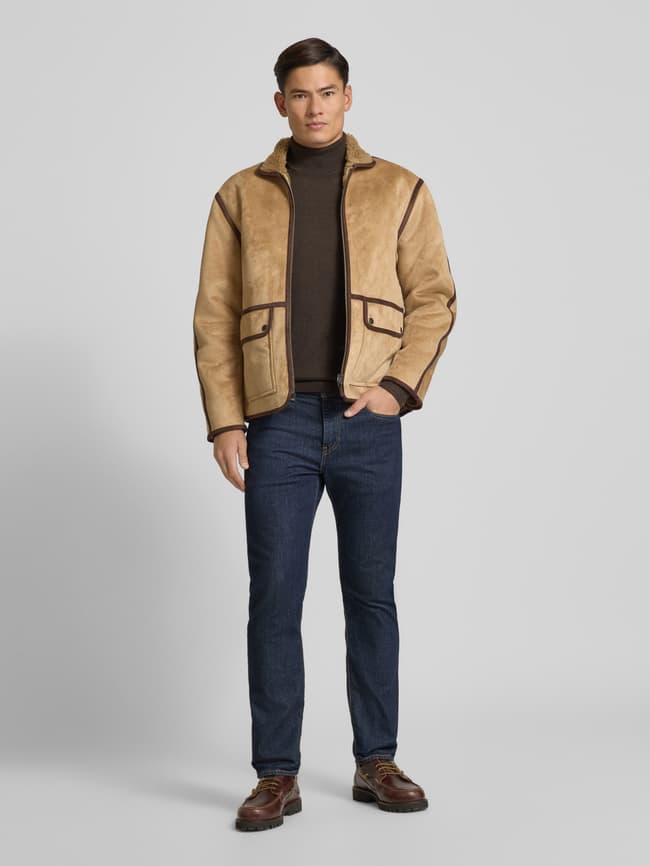 Scotch Soda Jacke mit Reißverschluss (camel) online kaufen