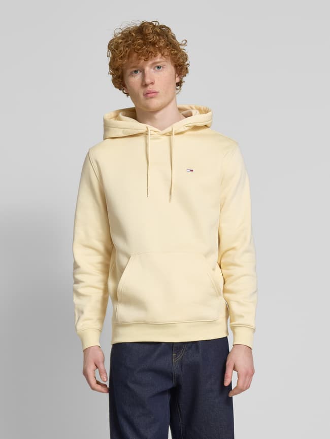 Tommy Jeans Regular Fit Hoodie aus Baumwoll-Mix mit Logo-Stitching