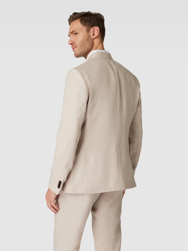 Tiger Of Sweden Colbert met reverskraag, model 'HELDIN' in zand