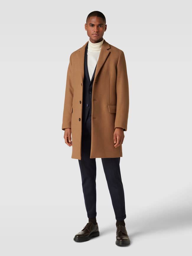 Gestepptem Innenfutter Mango Wollmantel Mit GÃ¼rtel Mango Mantel - Main Image