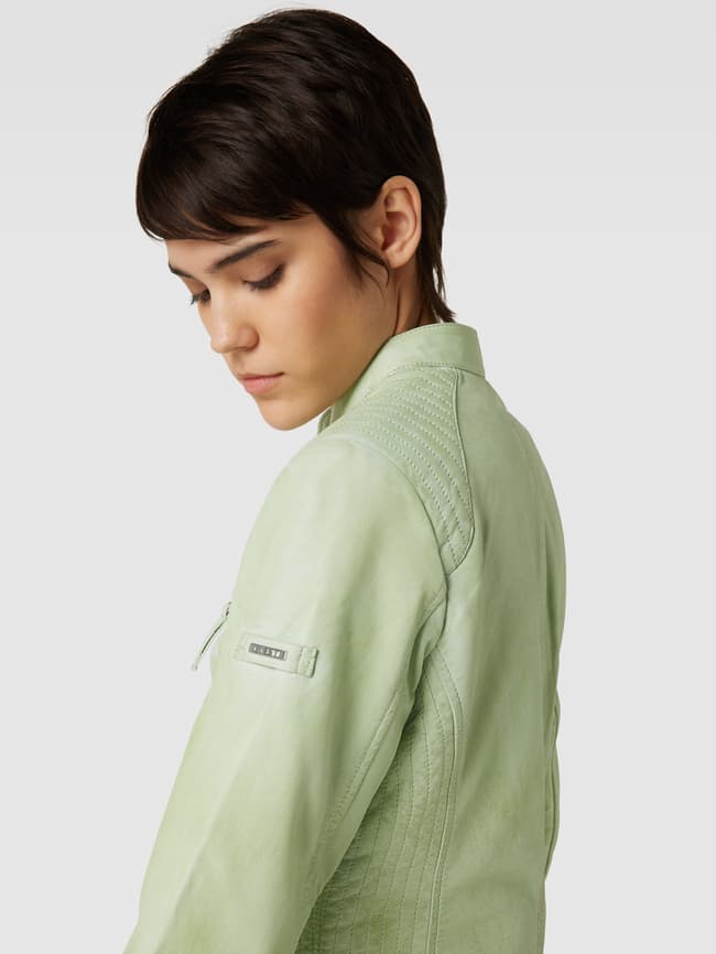 Cabrini Lederjacke mit Reißverschluss (mint) online kaufen