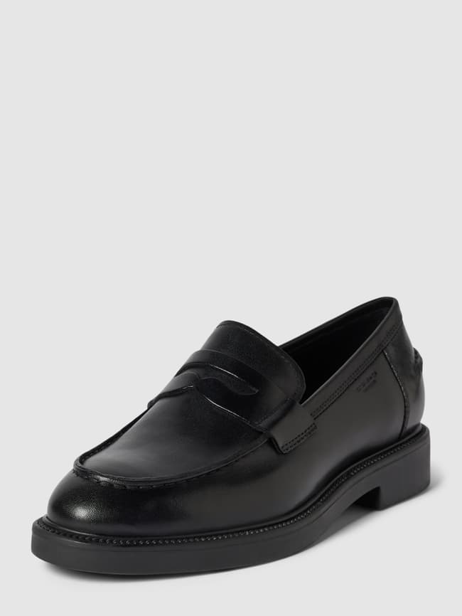 Kup online Vagabond Mokasyny ze skóry naturalnej (czarny)