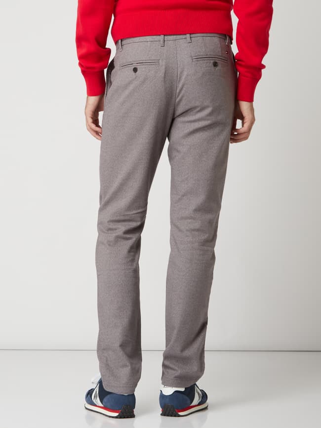 Tommy Hilfiger Straight Fit Chino mit Stretch-Anteil (anthrazit 
